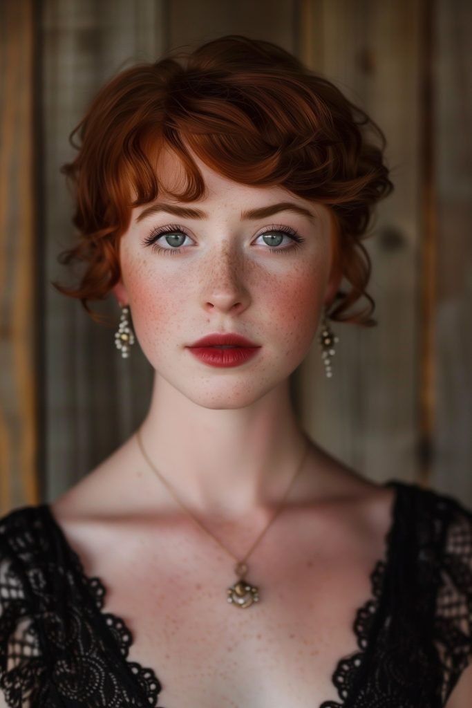 Finger Waves hairstyles for short hair