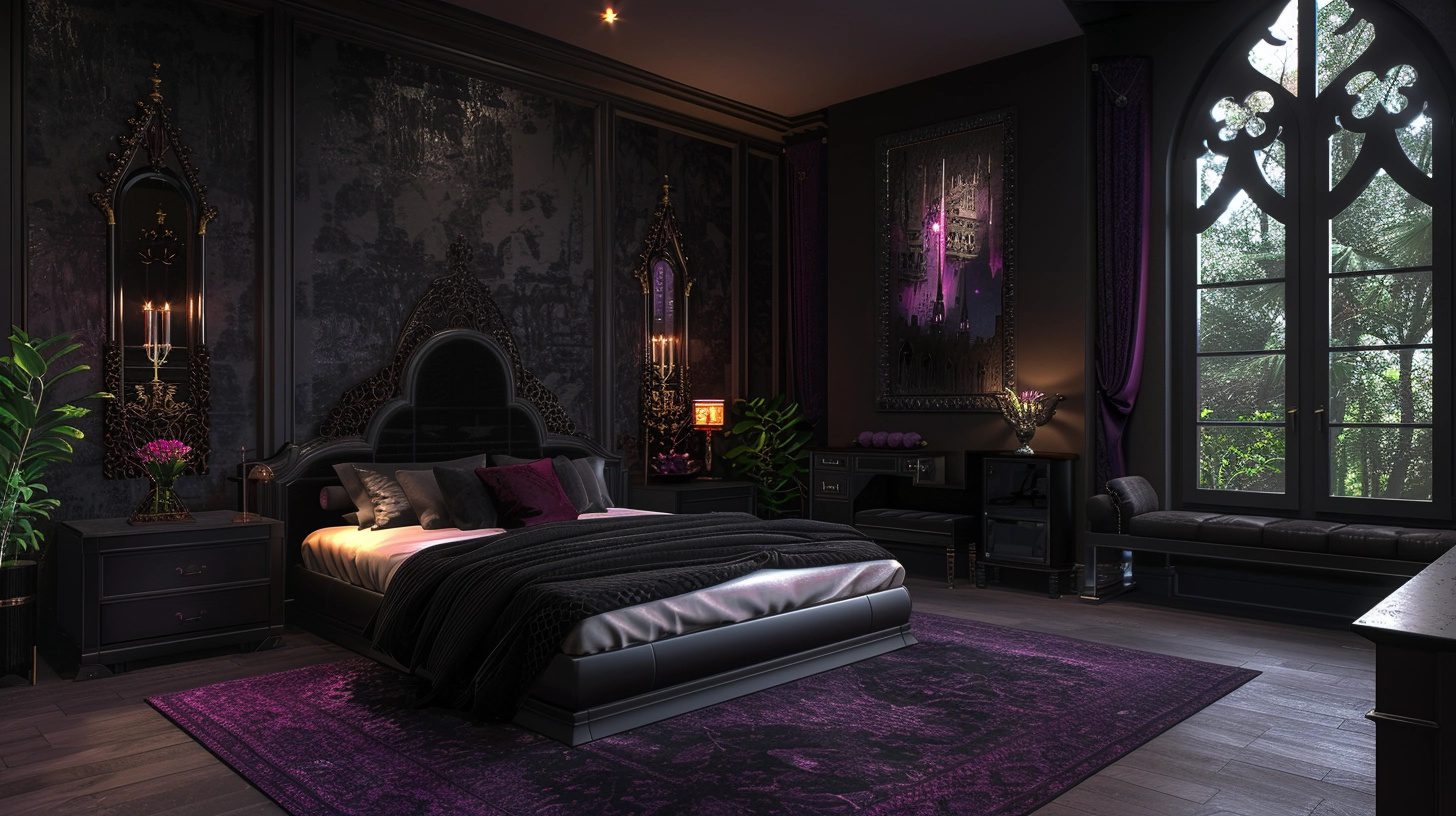 背景ボード GOTHIC ROOM〜Black〜 ゴシック