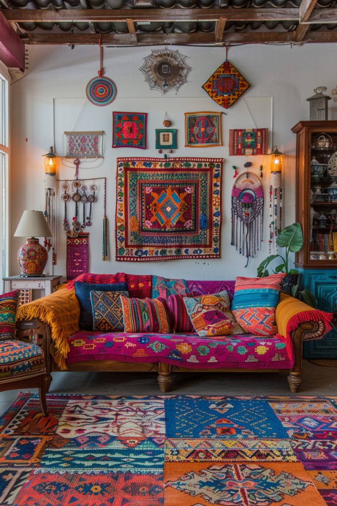 Gypsy-Inspired Artistic Space