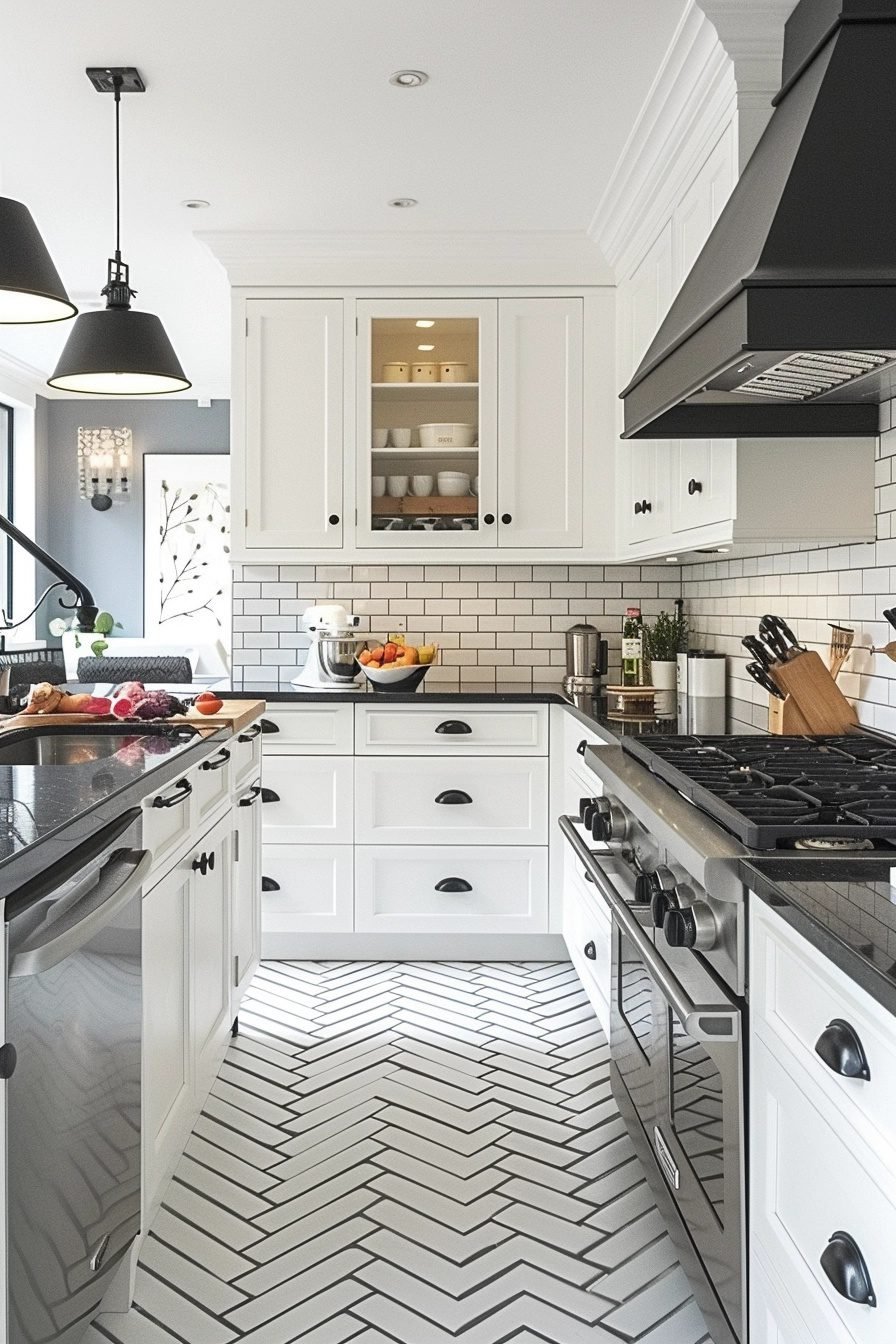29 Black And White Modern Kitchen Ideas For A Stunning Makeover ...