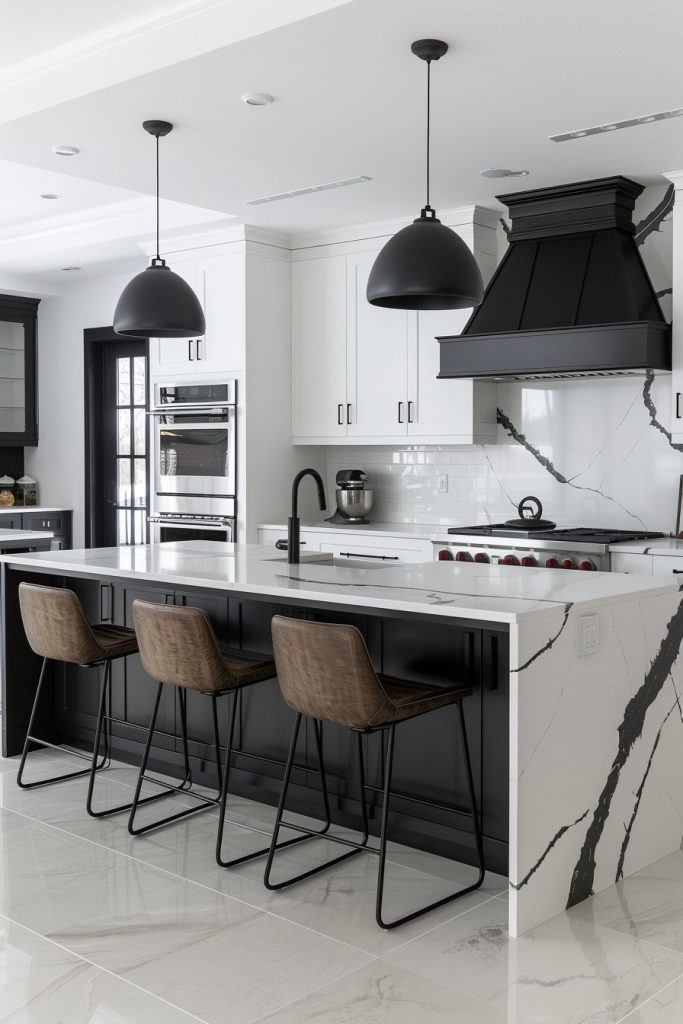 High-Contrast Cabinetry Ideas