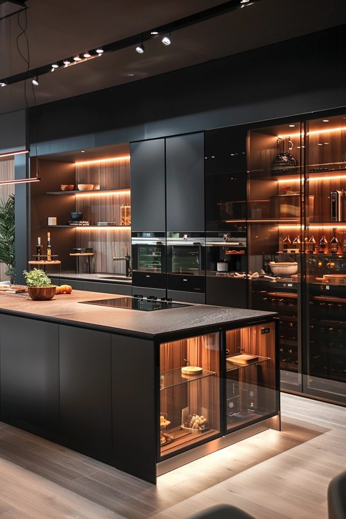 High-Tech Smart Kitchens