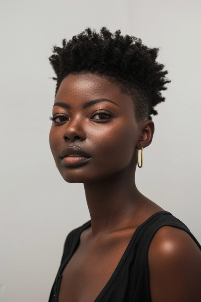 High and Tight hairstyles for short hair