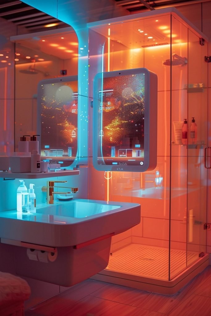 Holographic Bathroom Assistants