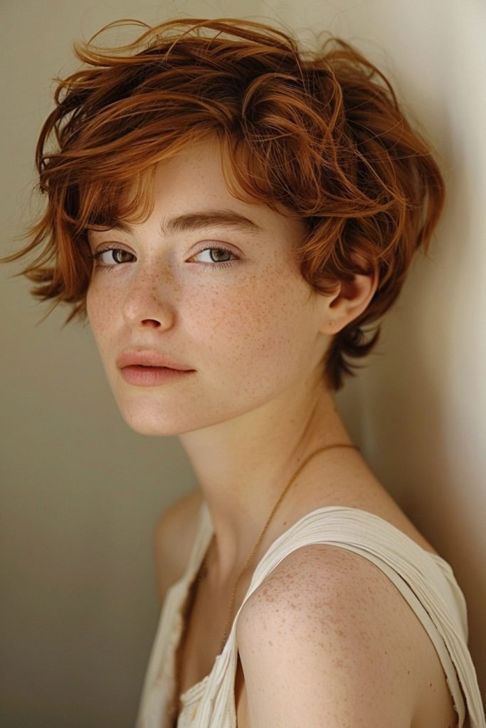Layered Crop hairstyles for short hair