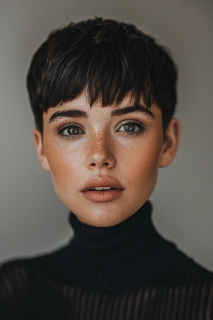 Modern Caesar Cut hairstyles for short hair