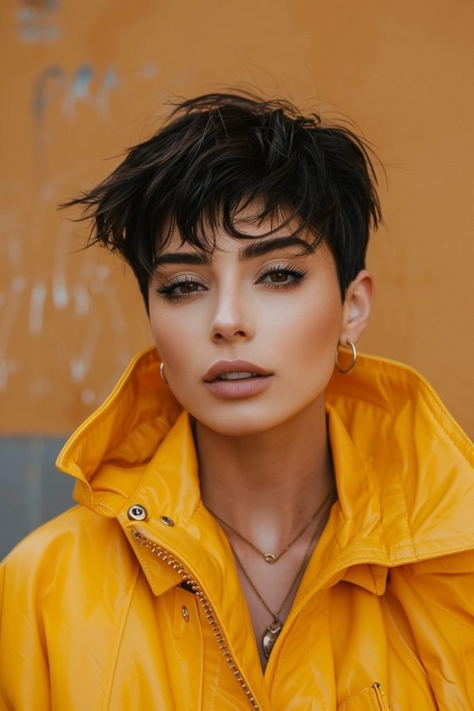 Modern Caesar Cut hairstyles for short hair
