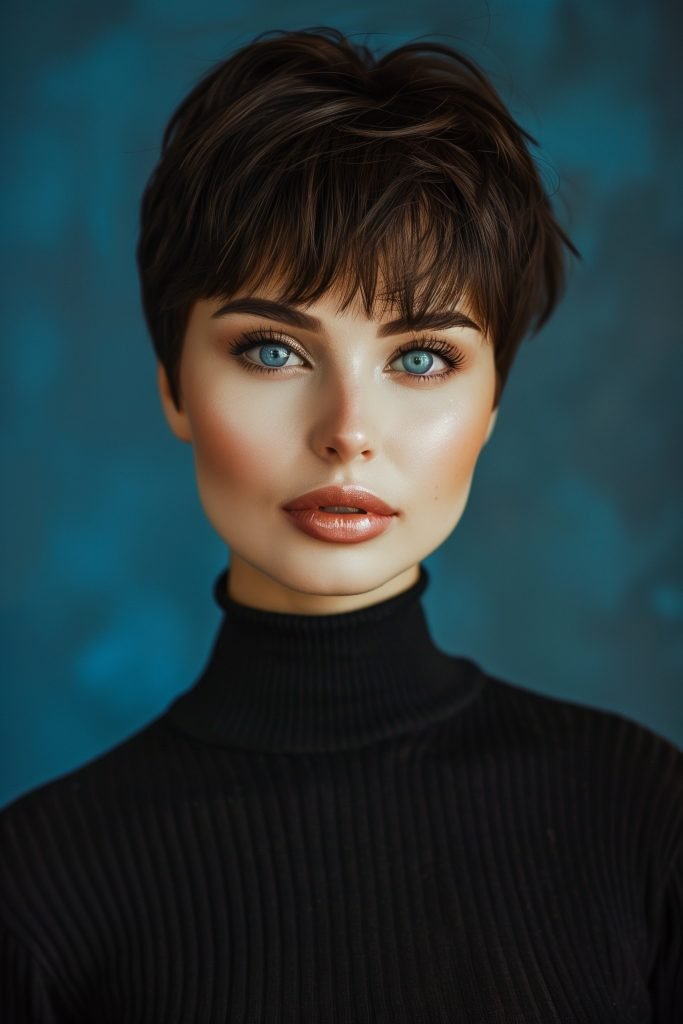 Modern Caesar Cut hairstyles for short hair