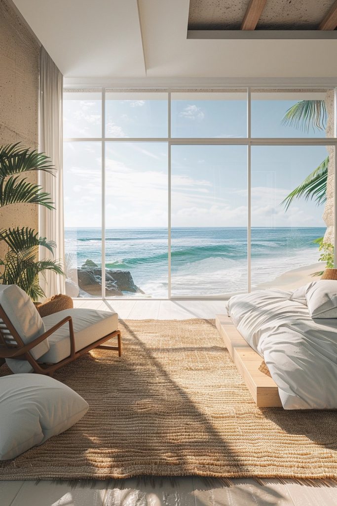 Modernist Beach View Room