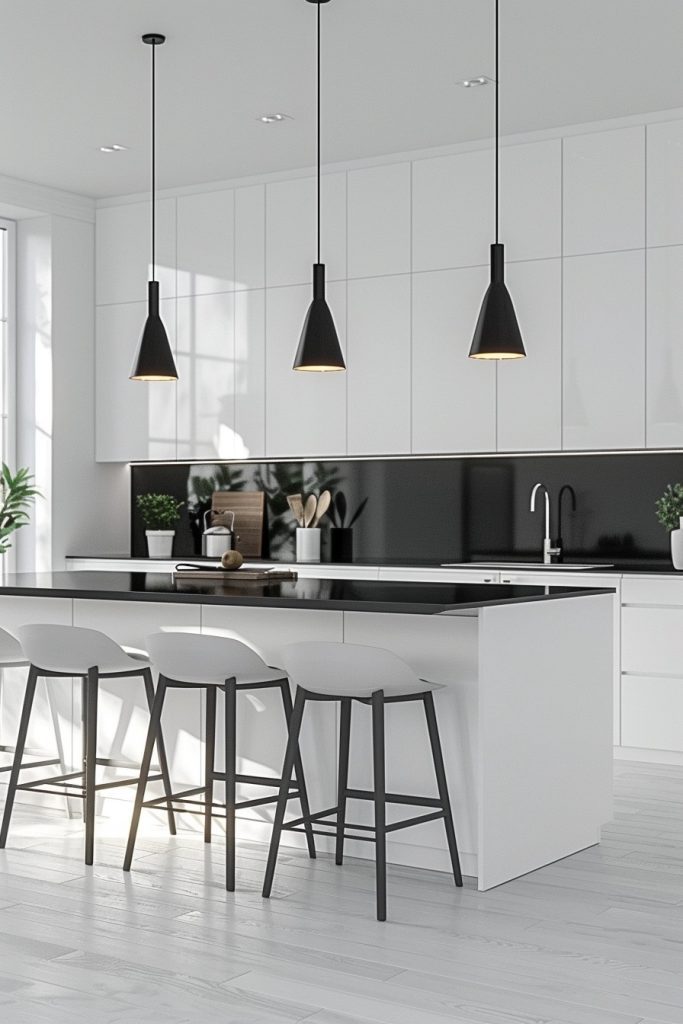 Monochrome Scandinavian Minimalism