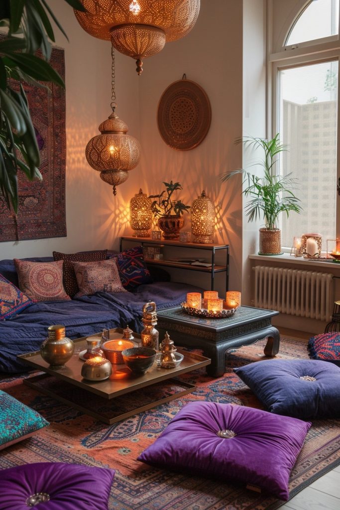 Moroccan-Inspired Boho Den