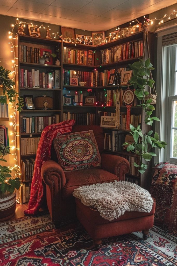 Mystical Boho Reading Nook