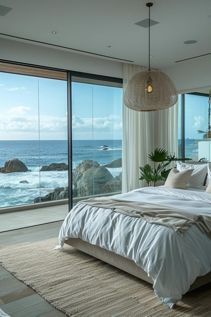 Ocean View Minimal Bedroom