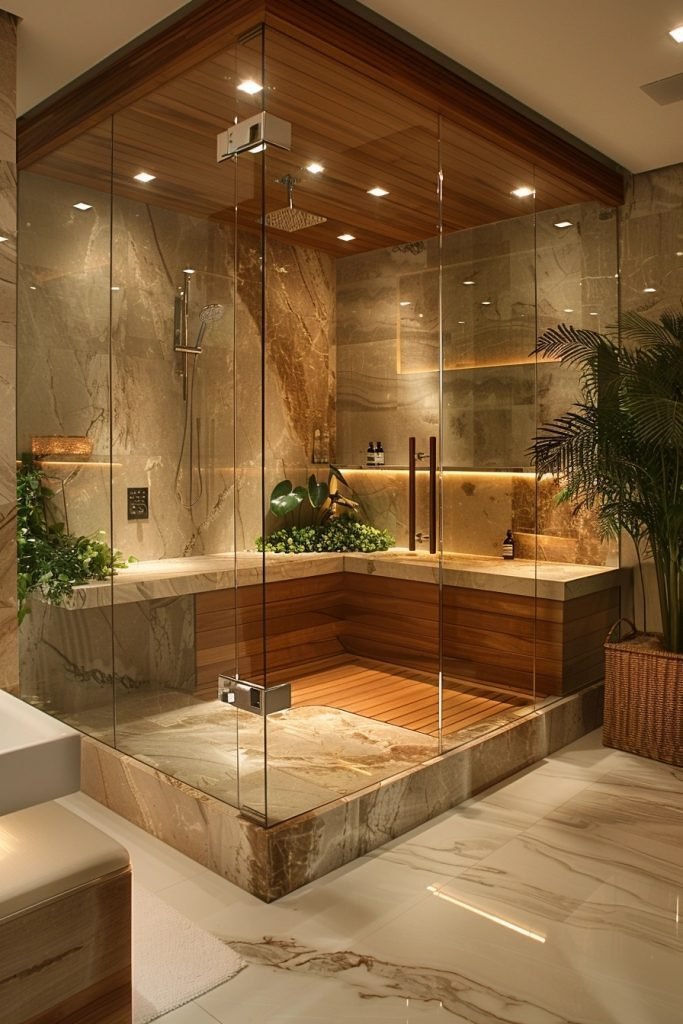 Oxygen-Enriched Steam Rooms