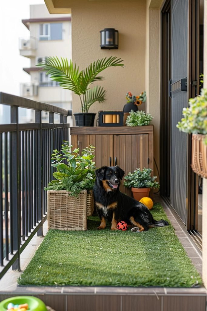 Pet-Friendly Balcony