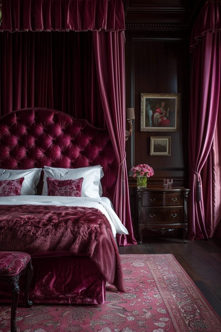 29 Curtains For Pink Bedroom Ideas To Add A Pop Of Color - Courtneys World