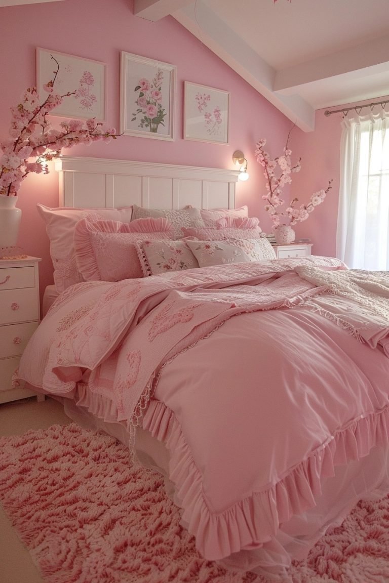 29 Feminine Bedroom Ideas That Exude Grace And Beauty - Courtneys World