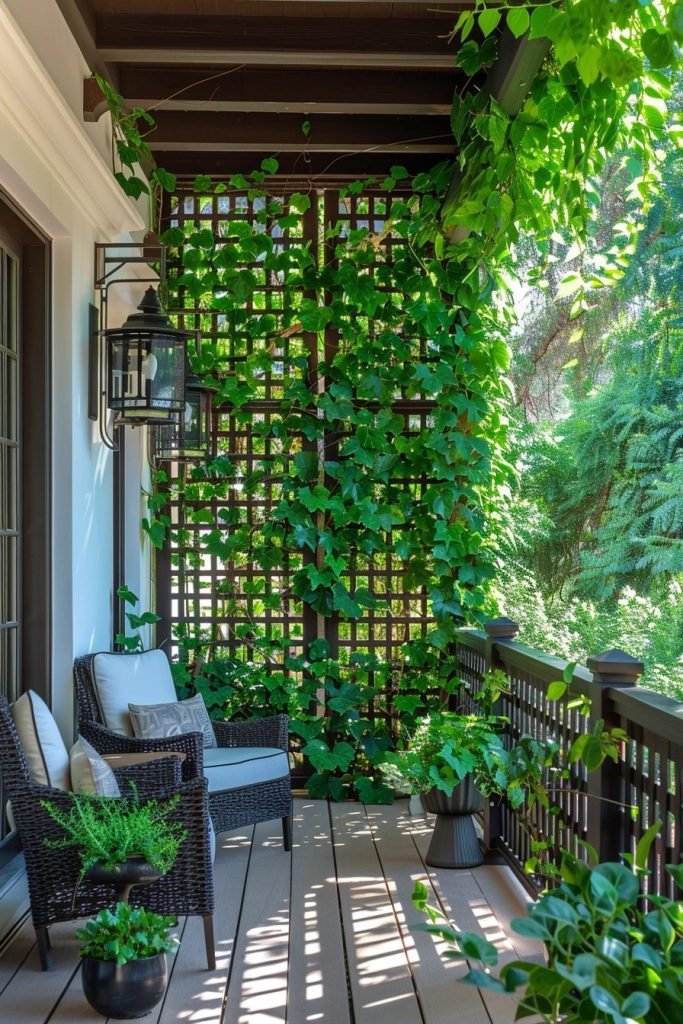 Privacy-Enhanced Balcony
