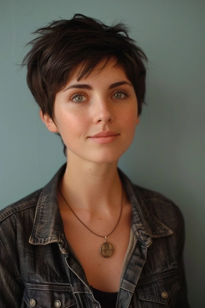 Razor Cut Pixie hairstyles for short hair