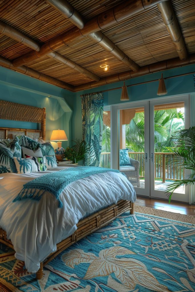 Seaside Resort-Inspired Bedroom