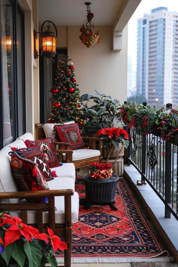 Seasonal Decor Balcony