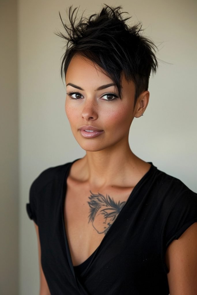 Short Faux Hawk hairstyles for short hair