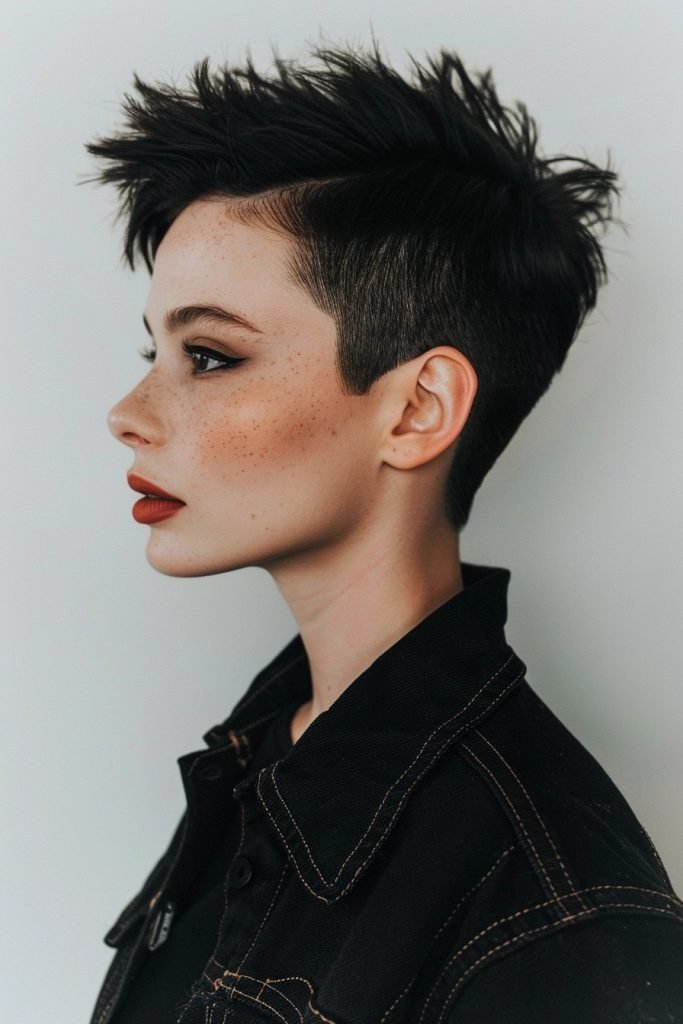 Short Faux Hawk hairstyles for short hair