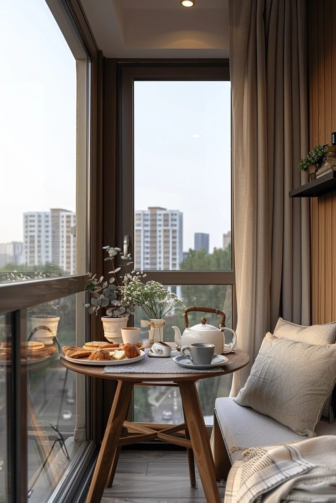 Sunrise Breakfast Balcony