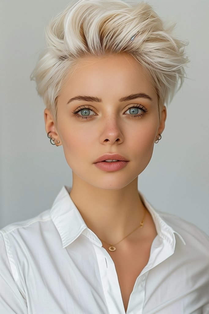 Textured Crop hairstyles for short hair