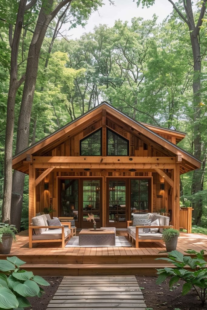Tiny Timbered Sanctuary