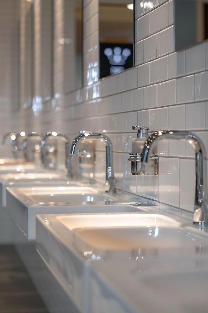 Touch-Free Faucets and Soap Dispensers