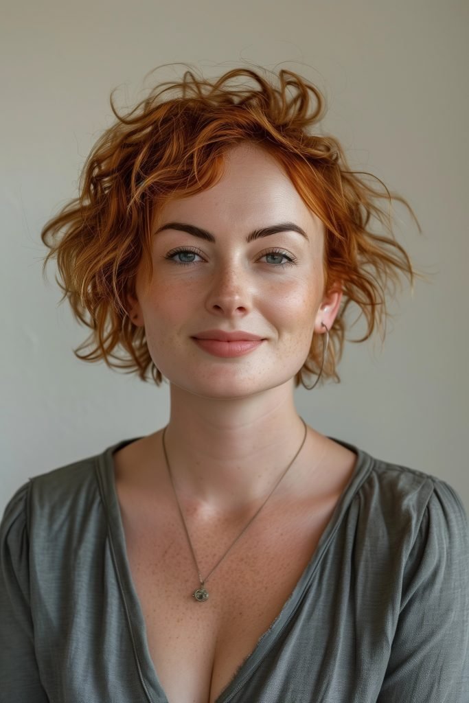Tousled Pixie hairstyles for short hair