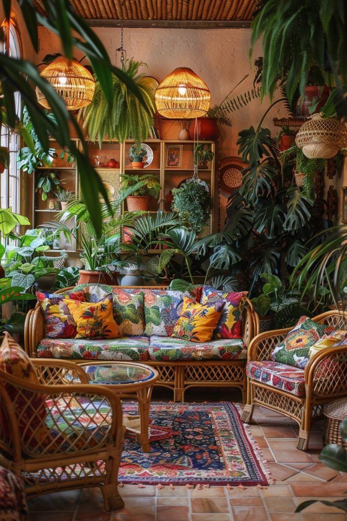 Tropical Bohemian Oasis