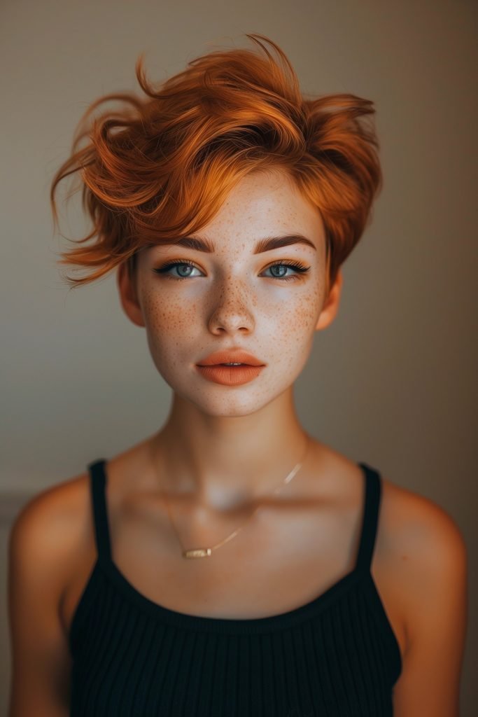 Undercut Pixie hairstyles for short hair