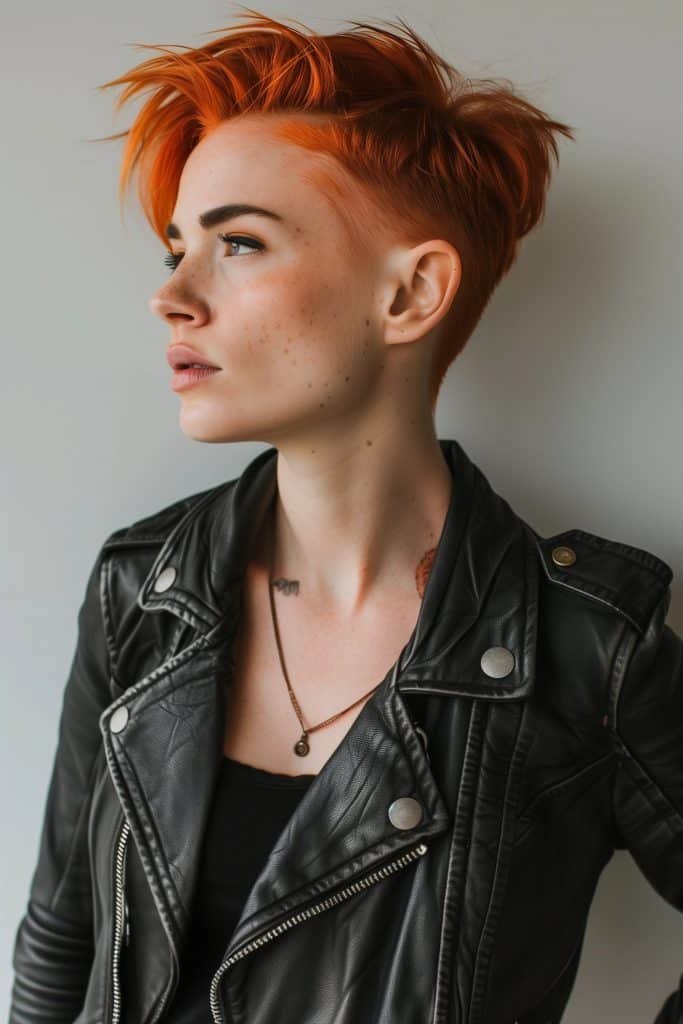 Undercut Pixie hairstyles for short hair