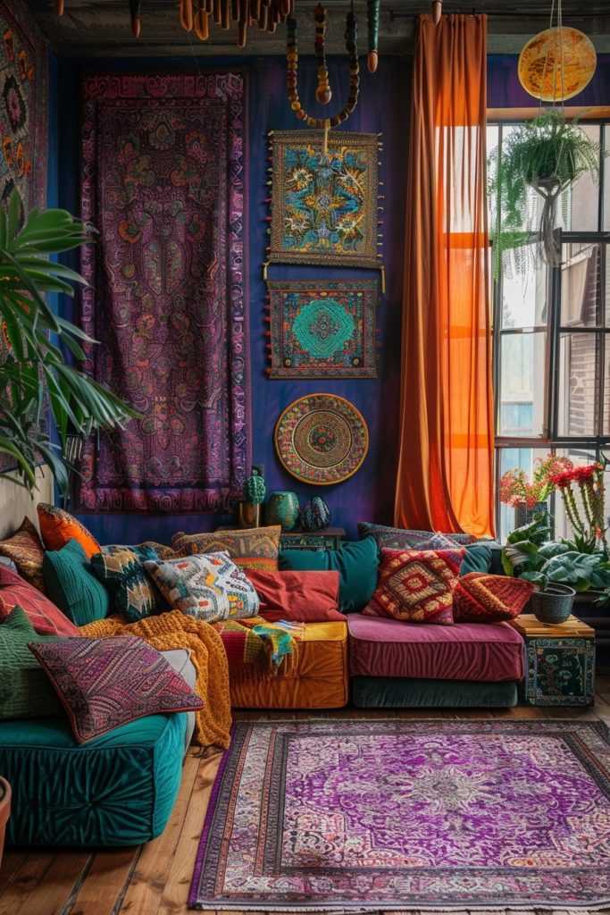 Vibrant Textile Sanctuary