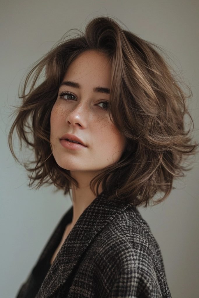 Wavy Bob hairstyles for short hair
