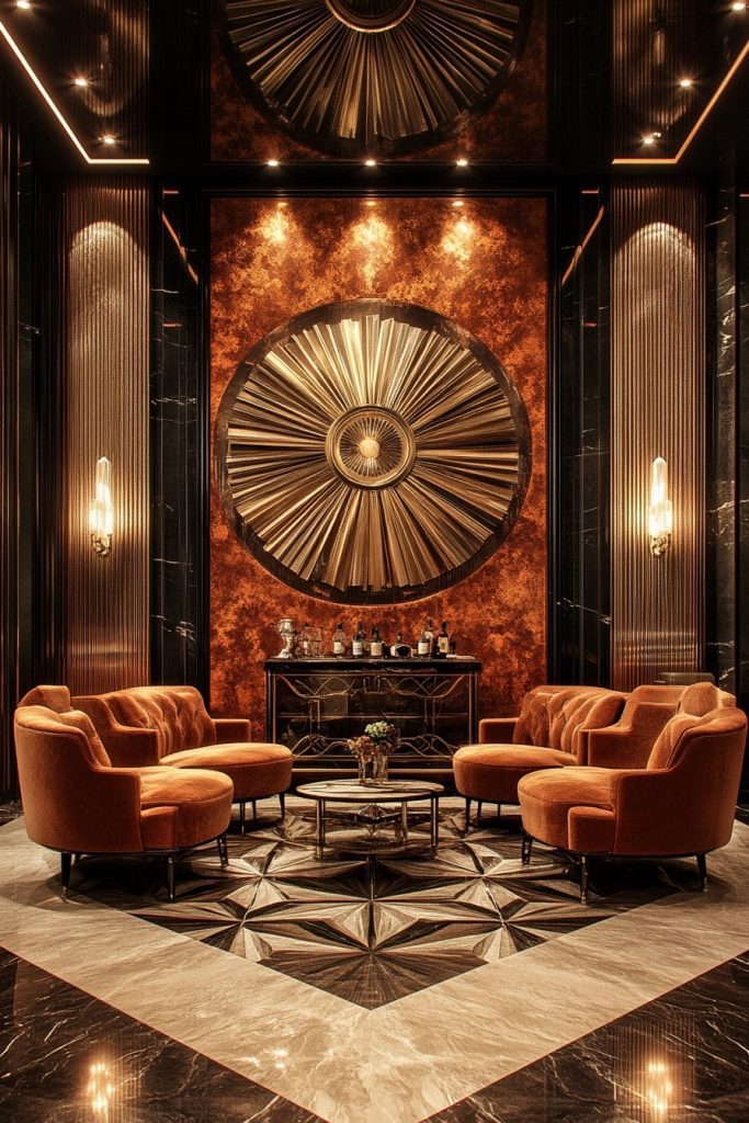 Art Deco Elegance Lounge