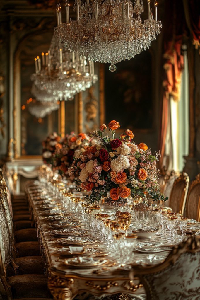 Baroque Feast Room Elegance