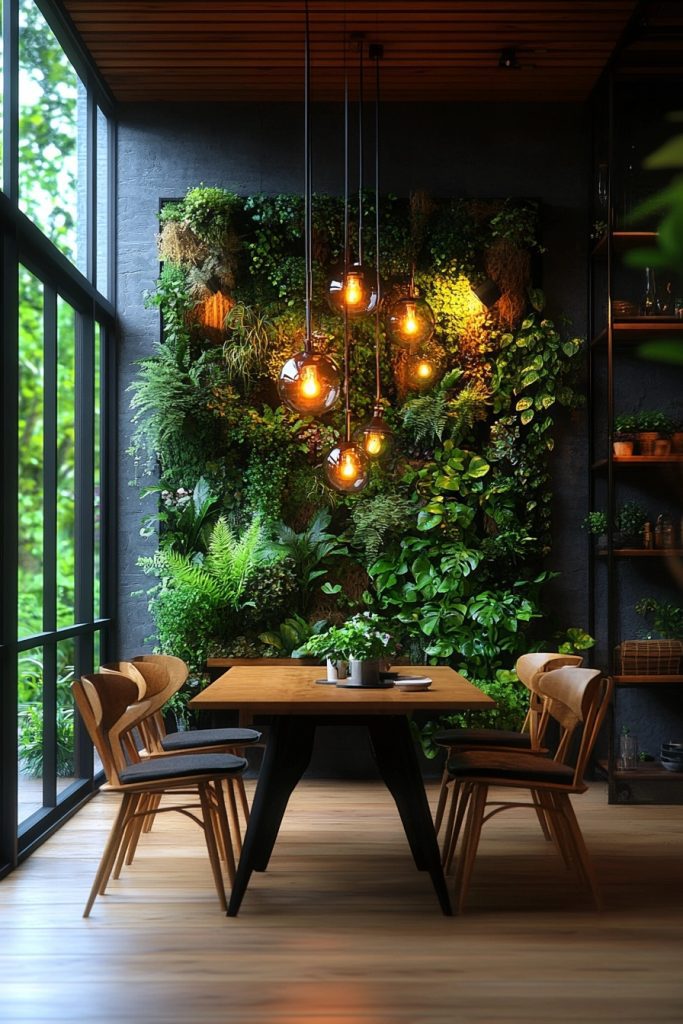 Biophilic Minimalistic Dining