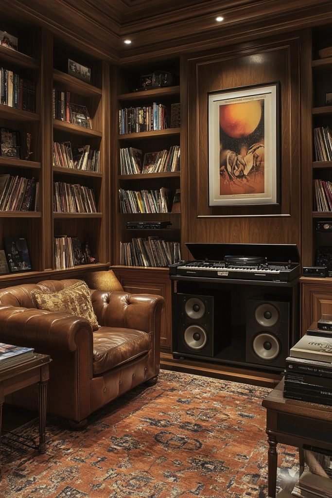 Classic Vinyl Listening Room