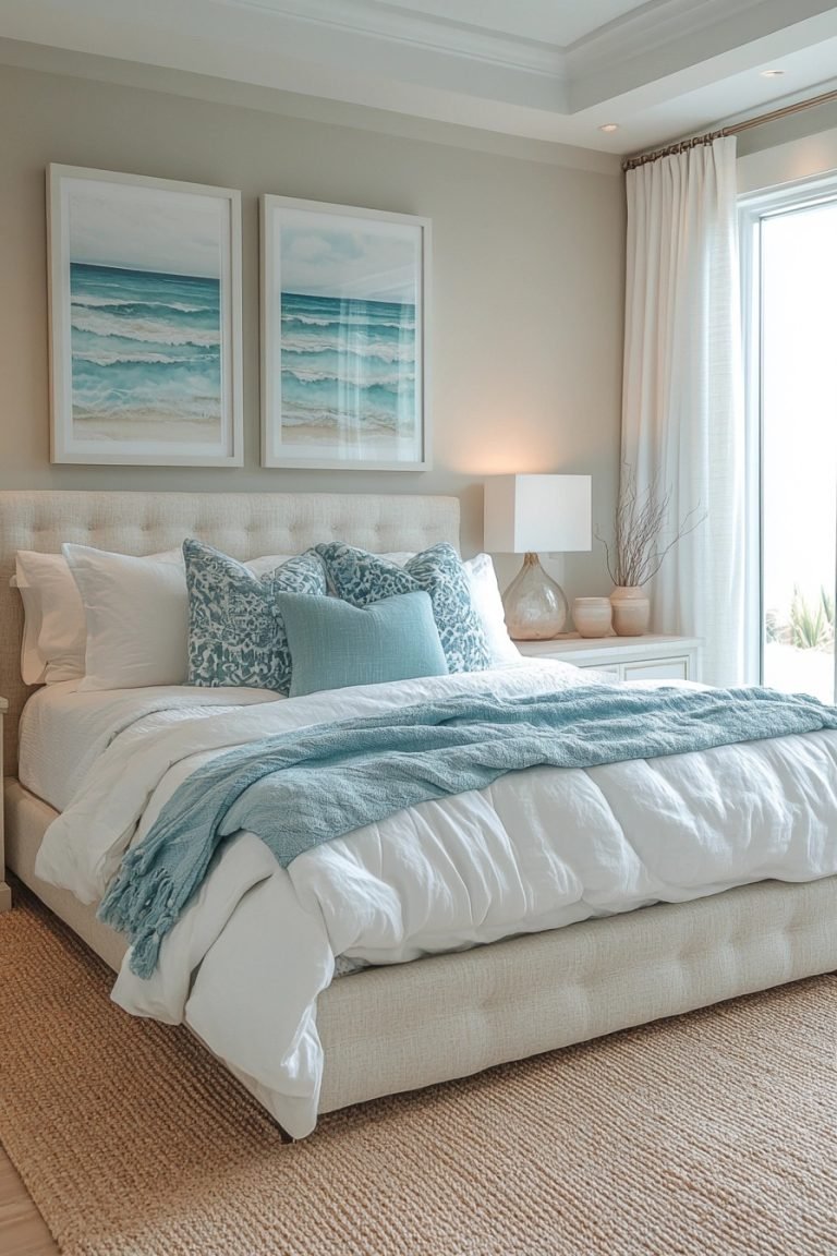29 Beach Inspired Bedrooms To Transform Your Space Into A Seaside ...
