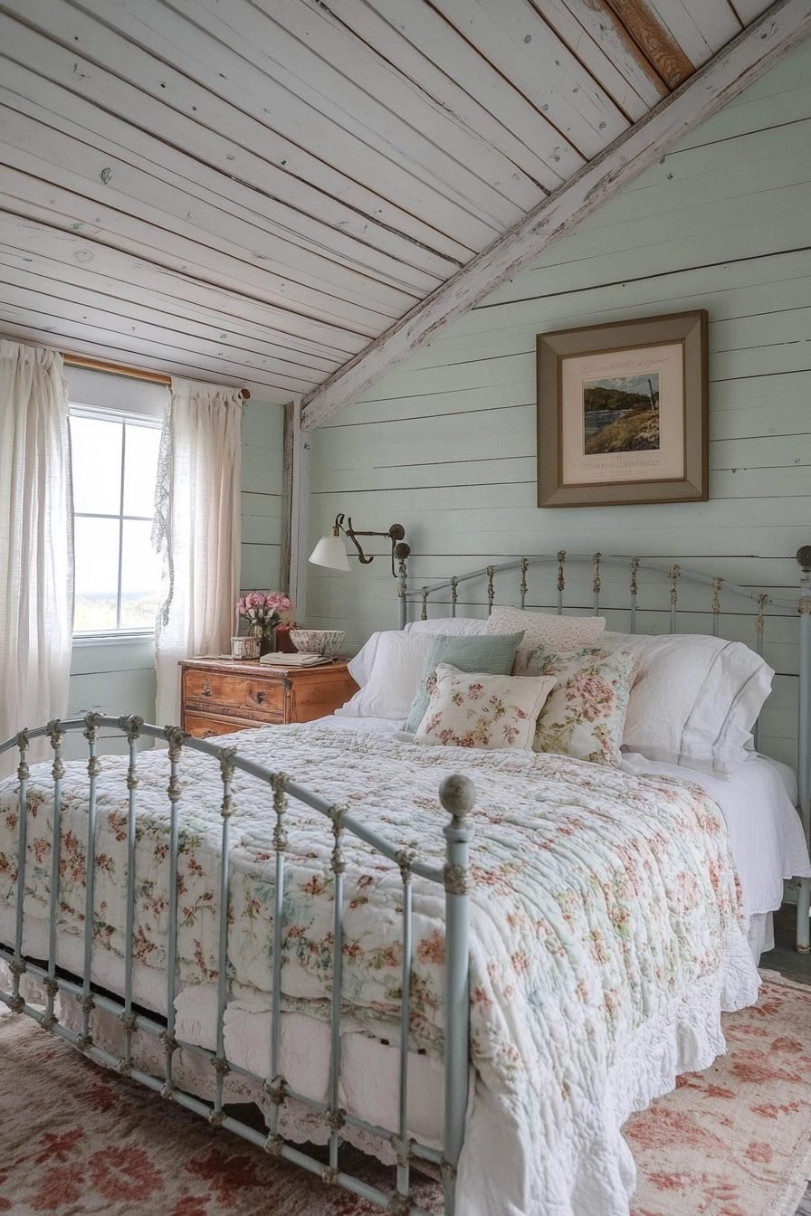 29 Coastal Farmhouse Bedroom Ideas For A Cozy Coastal Retreat ...