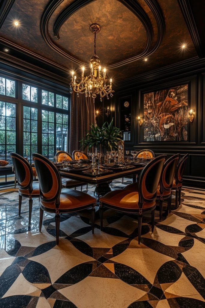 Deco Delights in Dining