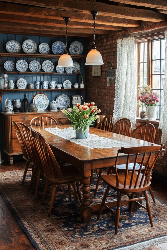 Dutch Colonial Dining Warmth