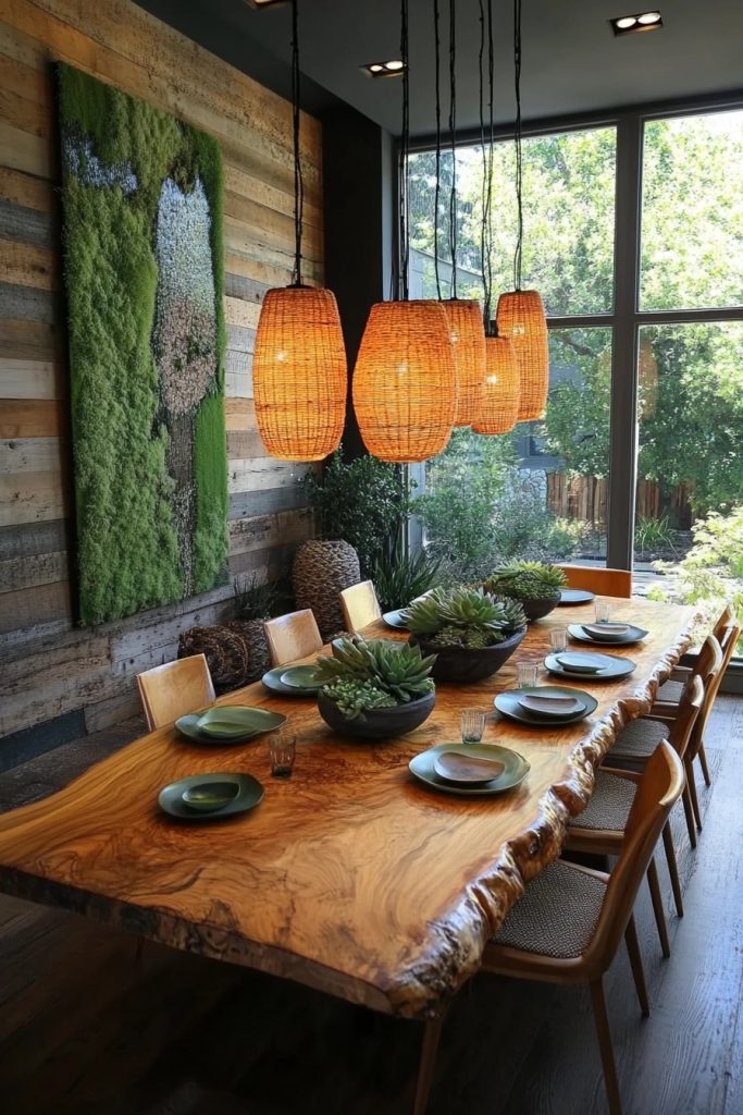 Eco-Elegant Dining