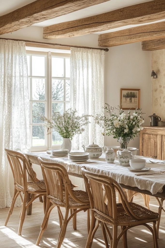 French Provincial Dining Charm