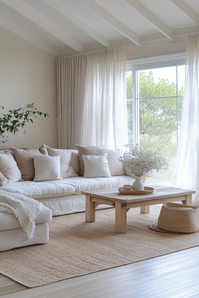 Fresh and Natural Living Room