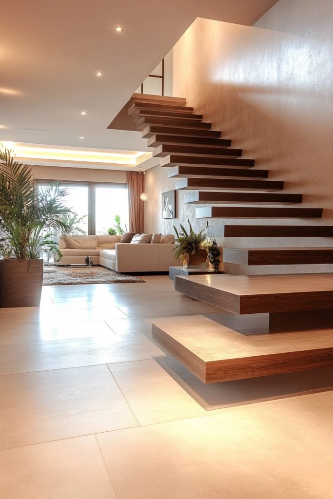 Futuristic Floating Treads