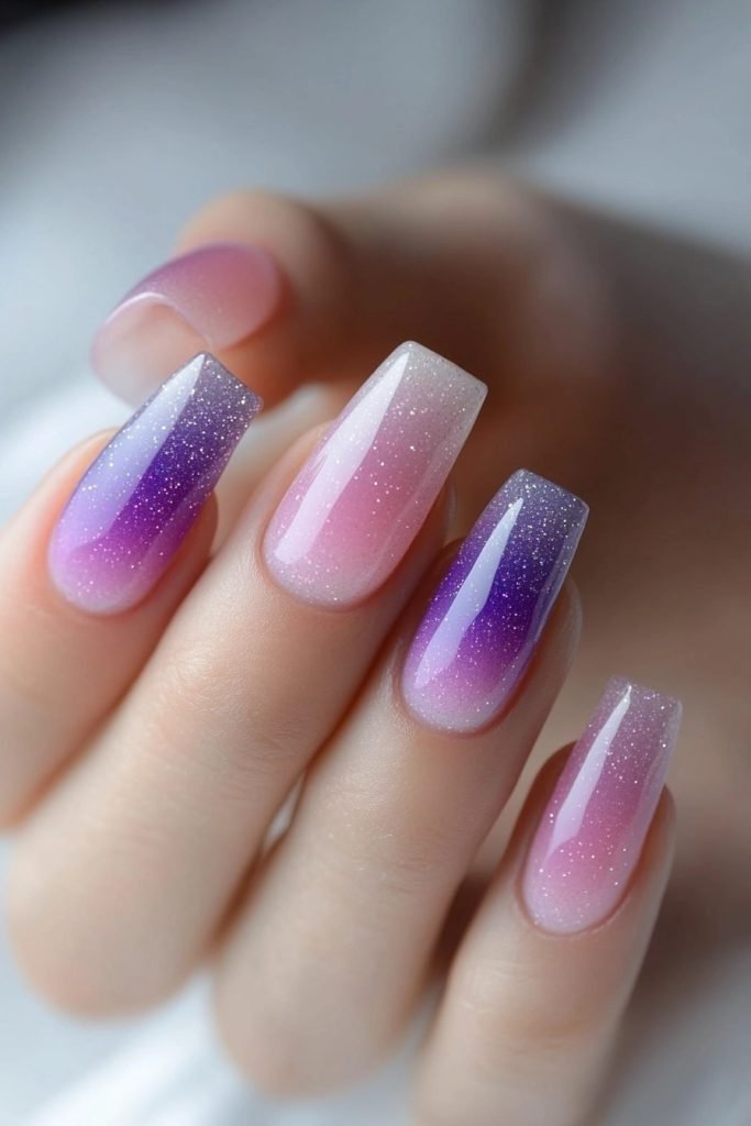 Galaxy Nails back to school nails